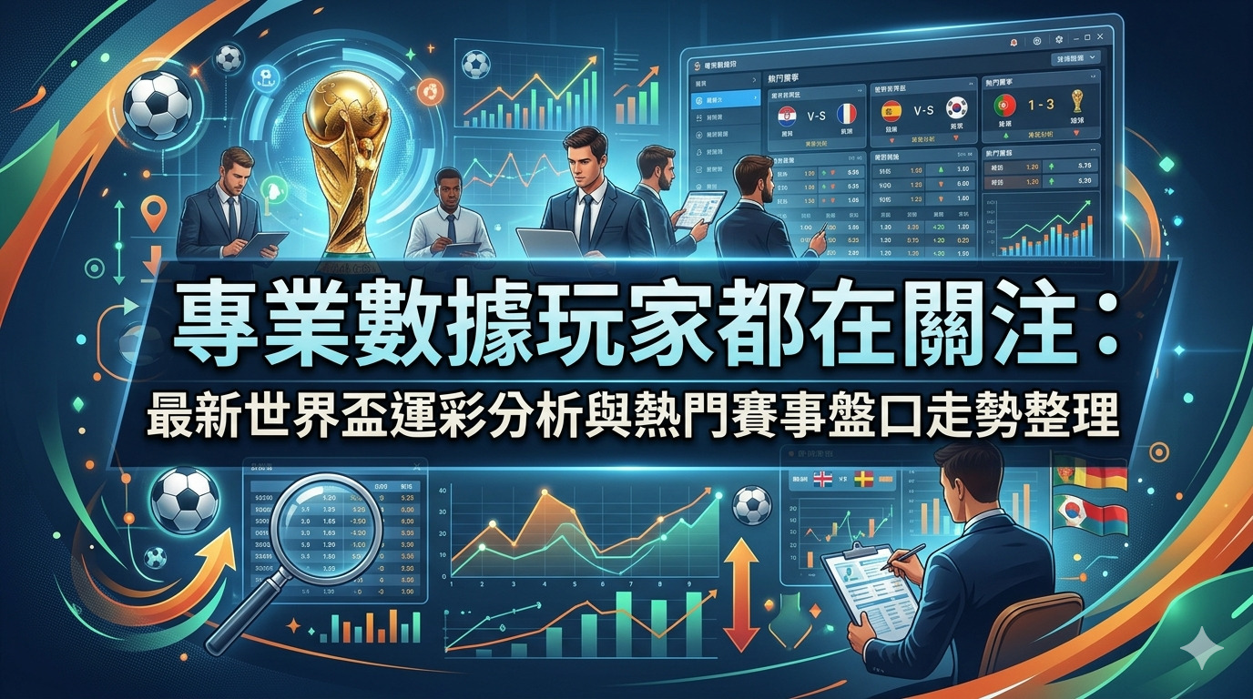 專業數據玩家都在關注:最新世界盃運彩分析與熱門賽事盤口走勢整理